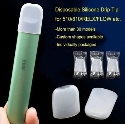 Astuces inodores jetables d'égouttement de silicone, couverture en caoutchouc d'embouchure de Multiscene