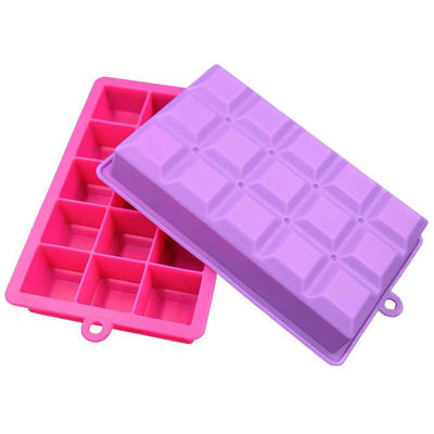Bac à glace inodore flexible de silicone, moule libre de glaçon de whiskey de BPA