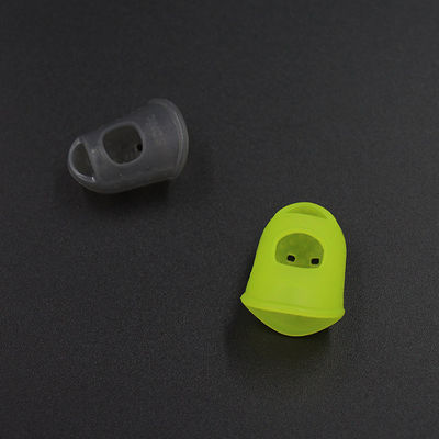 Douille molle calorifuge de protecteur de doigt de silicone pour l'anti douleur de guitare