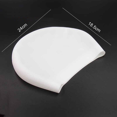 Bonnet de bain imperméable d'approvisionnements en caoutchouc de silicone doucement multicolore