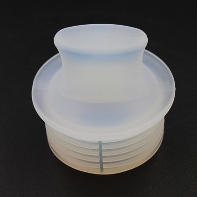 Bondons inodores durables de baril de vin de silicone, bouchon en caoutchouc de flacon transparent