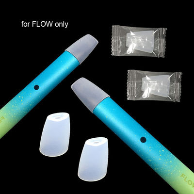 510 Drip Tips jetables en silicone Transparent Inodore Durable