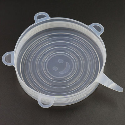Inodore recyclable étirable de dispositifs de couverture de silicone d'Oilproof