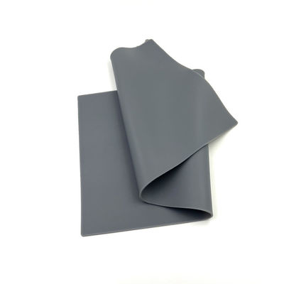 Épaisseur extensible grise de feuille de caoutchouc de silicone 2mm à hautes températures