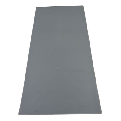 Épaisseur extensible grise de feuille de caoutchouc de silicone 2mm à hautes températures
