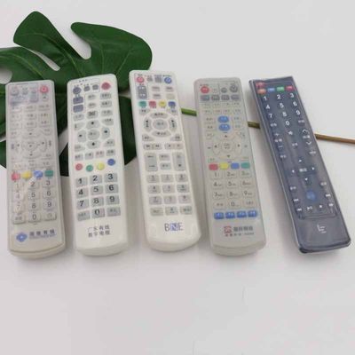 Cas protecteur de couverture de douille de divers silicone transparent de haute qualité de taille pour la TV/climatiseur à télécommande