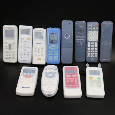 Cas protecteur de couverture de douille de divers silicone transparent de haute qualité de taille pour la TV/climatiseur à télécommande