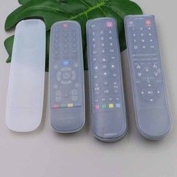 Cas protecteur de couverture de douille de divers silicone transparent de haute qualité de taille pour la TV/climatiseur à télécommande