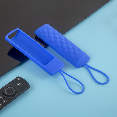 Le dispositif de couverture de silicone/caisse/peau pour le feu TV d'Amazone collent 4K à télécommande