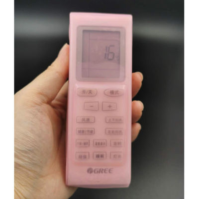 Douille protectrice/caisse/couverture de silicone transparent antipoussière pour le climatiseur de GREE à télécommande