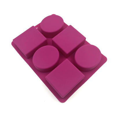 Moule à savon en silicone pratique non toxique résistant à la chaleur 22.5x17x2.8cm