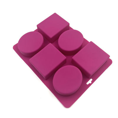 Moule à savon en silicone pratique non toxique résistant à la chaleur 22.5x17x2.8cm