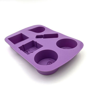 Moules faits sur commande non toxiques réutilisables de savon, moules insipides de silicone pour la fabrication de savon