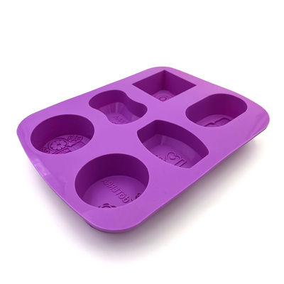 Le moule personnalisé inoffensif de savon de silicone universel imperméabilisent