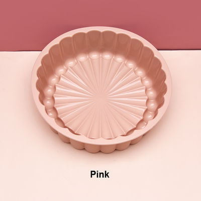 Le gâteau multicolore de silicone de tournesol moulent 19.5x6.1cm réutilisable