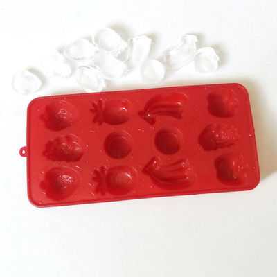 Plateaux inoffensifs réutilisables de glaçon de silicone, petit moule de silicone de cube de Multiscene