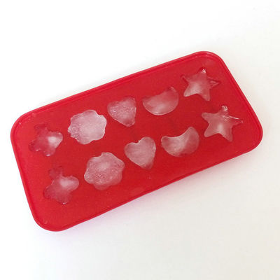 Plateaux inoffensifs réutilisables de glaçon de silicone, petit moule de silicone de cube de Multiscene
