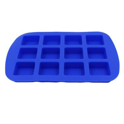 Whisky Cube Moule à Glace en Silicone Flexible 12 Cavité Réutilisable Durable