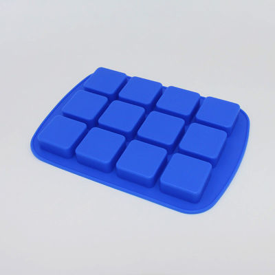 Whisky Cube Moule à Glace en Silicone Flexible 12 Cavité Réutilisable Durable