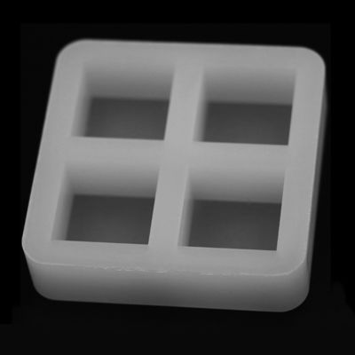 Moule de bloc de bac à glaçons carré en silicone inodore 60x60x15mm polyvalent