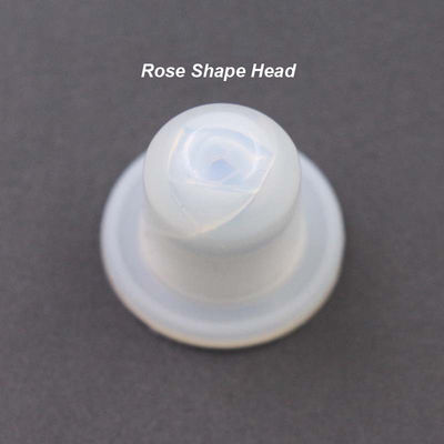 Moule de rouge à lèvres en silicone transparent non toxique inoffensif pratique