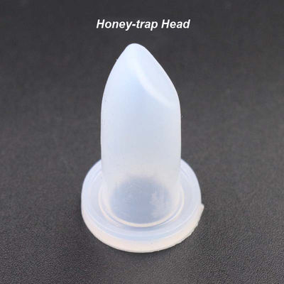 Moule de rouge à lèvres en silicone transparent non toxique inoffensif pratique
