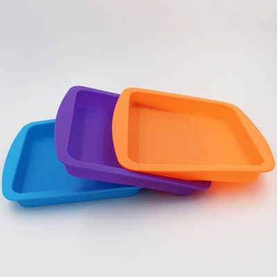 Moule durable Pan Anti Falling Multicolor de gâteau de silicone de place