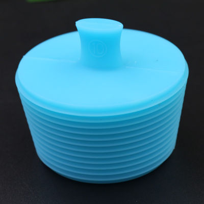 Bouchon étanche de baril de silicone de boisson, capsules inodores de vin de silicone