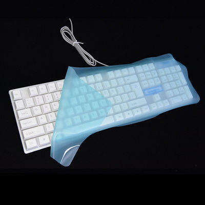 Protecteur durable non toxique de silicone de clavier, couverture protectrice imperméable de clavier