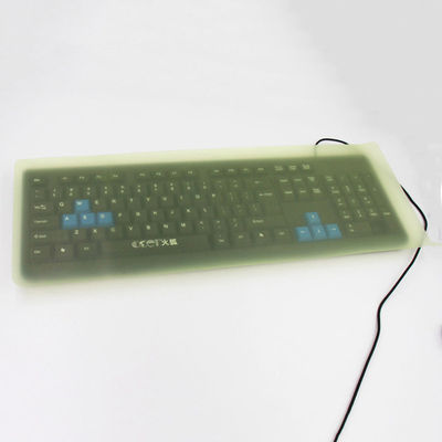 Protecteur durable non toxique de silicone de clavier, couverture protectrice imperméable de clavier