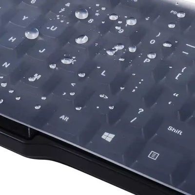 Protecteur durable non toxique de silicone de clavier, couverture protectrice imperméable de clavier