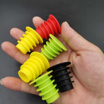 Bouchon de bouteille de silicone de vin sans goût polyvalent étanche