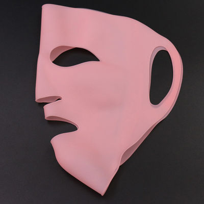 Porte-masque facial en silicone de beauté réutilisable lavable sans odeur