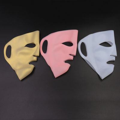 Masque inodore lavable de feuille de silicone, couverture résistante de visage de silicone d'éraflure