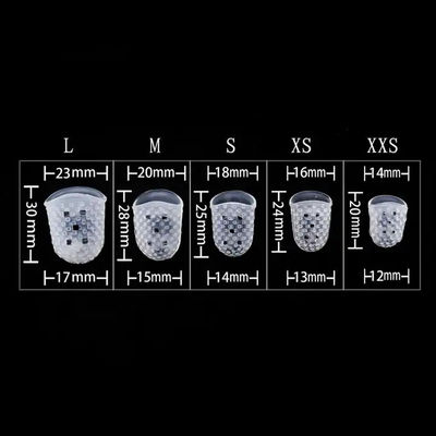 Douille molle calorifuge de protecteur de doigt de silicone pour l'anti douleur de guitare