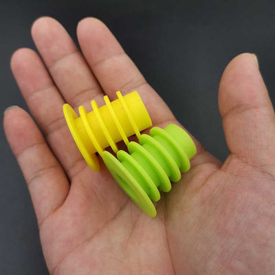 Bondons réutilisables de silicone de bouchon de vin pour glissement de barils de vin l'anti inoffensif