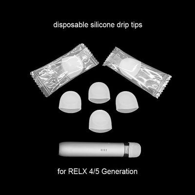 Embout d'égouttement de silicone des biens 510 jetables, couverture en caoutchouc inodore d'embout buccal