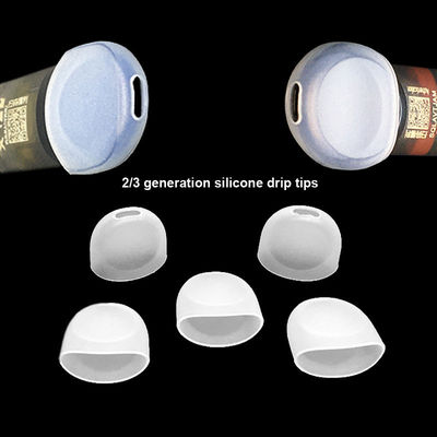 Embout d'égouttement de silicone des biens 510 jetables, couverture en caoutchouc inodore d'embout buccal