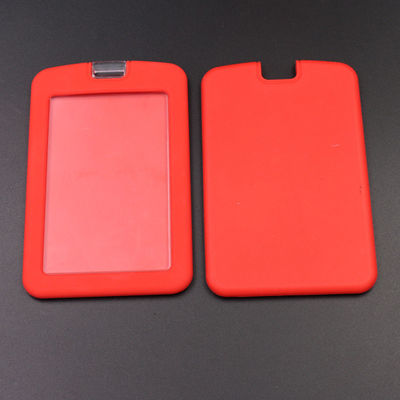Porte-carte d'identité en silicone durable multicolore imperméable à l'eau