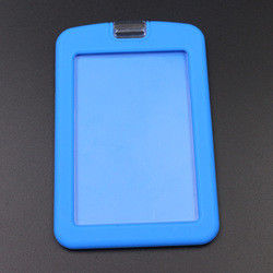 Porte-carte d'identité en silicone durable multicolore imperméable à l'eau
