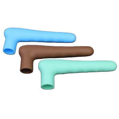 Couvre poignée de porte en silicone anti-collision multicolore pratique