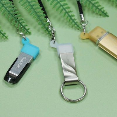 Poids léger inoffensif de dispositifs de couverture de silicone d'USB antipoussière