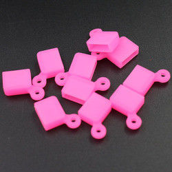 Poids léger inoffensif de dispositifs de couverture de silicone d'USB antipoussière
