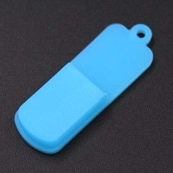 couverture protectrice de disque de 5x1.7cm U, cas universel d'instantané d'USB