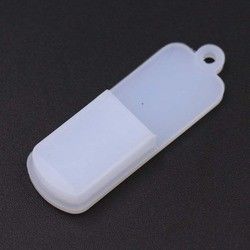 couverture protectrice de disque de 5x1.7cm U, cas universel d'instantané d'USB