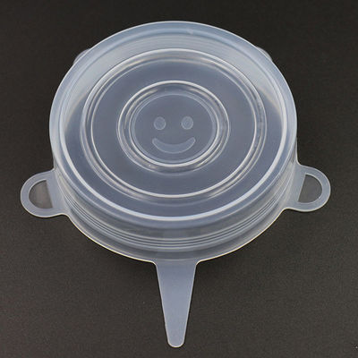 Couvertures protectrices réutilisables de silicone de bout droit inodores pour la nourriture