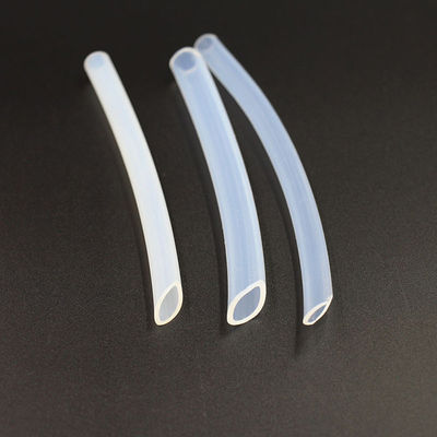 Tuyau clair portatif industriel de silicone, tube transparent flexible inodore de silicone