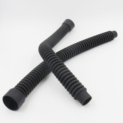 Tuyau d'arrosage en silicone noir durable pratique non toxique à usages multiples