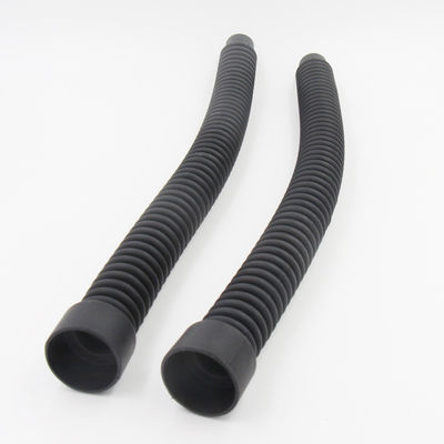 Tuyau d'arrosage en silicone noir durable pratique non toxique à usages multiples