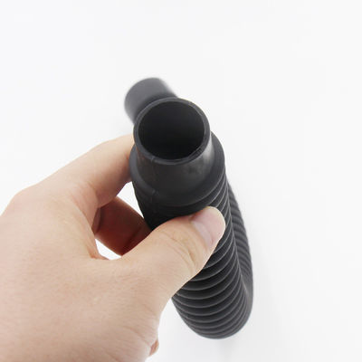 Tuyau d'arrosage en silicone noir durable pratique non toxique à usages multiples